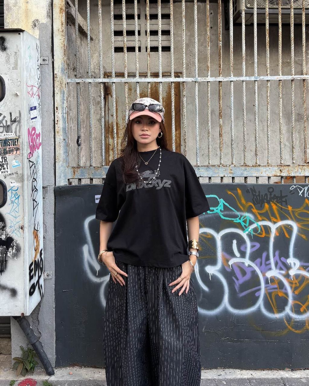 XYZ PUFF TEE - AW'25 (Black) – brix studio © OFFICIAL WEBSITE
