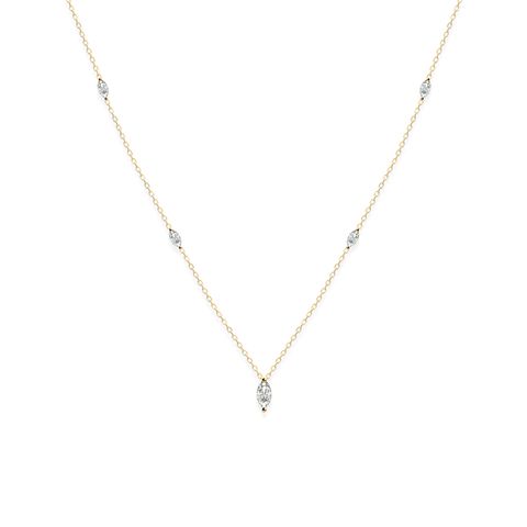 26_SEREIN｜925純銀｜盛夏流光｜鑲嵌｜鎖骨鍊