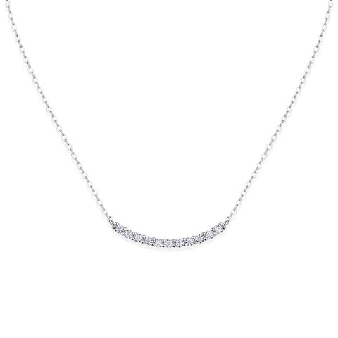 03_STELLAR｜莫桑鑽｜925純銀｜微笑｜項鍊