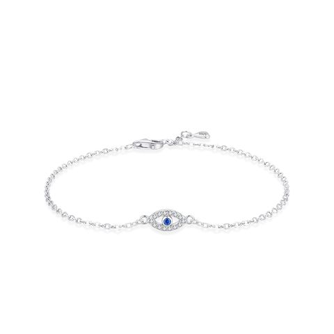 04_DRIFT｜925純銀｜守護之眼｜鑲鑽｜手鍊