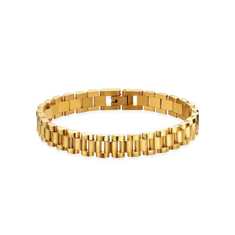 02_MERIDIAN ｜幾何｜中性｜錶鏈-金16.5cm