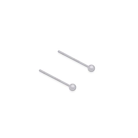 54_DRIFT｜925純銀｜圓形｜珠珠｜耳環_2.5MM