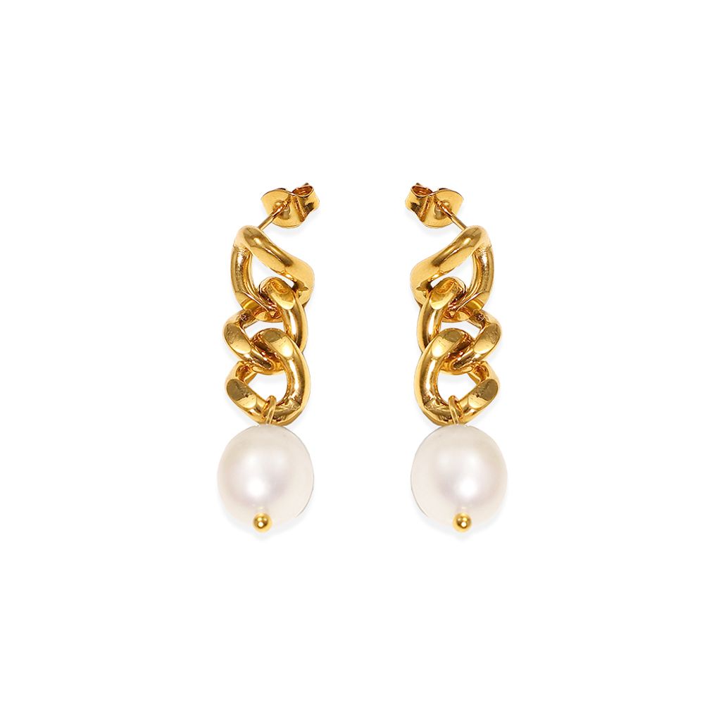 73_MIRAGE ｜天然淡水珍珠｜古巴｜垂墜｜耳環