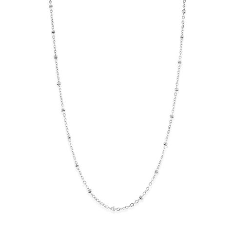 79_RADIANT｜小圓珠｜光面｜鎖骨｜項鍊-銀