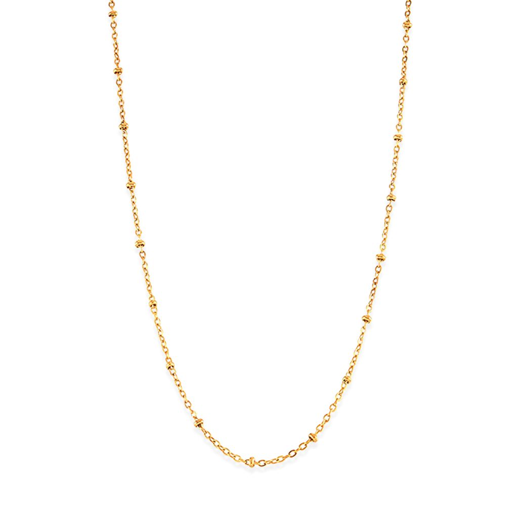 79_RADIANT｜小圓珠｜光面｜鎖骨｜項鍊-金