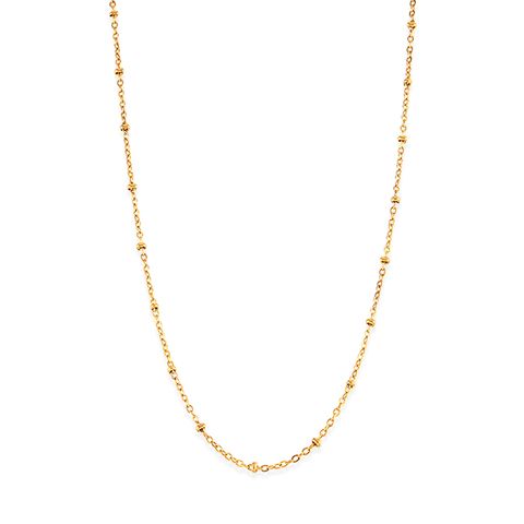 79_RADIANT｜小圓珠｜光面｜鎖骨｜項鍊-金