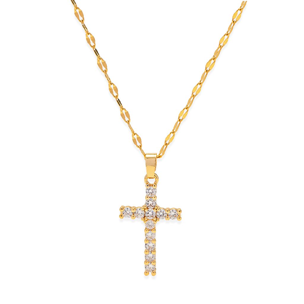 81_MERIDIAN｜十字架｜滿鑽｜鎖骨｜項鍊