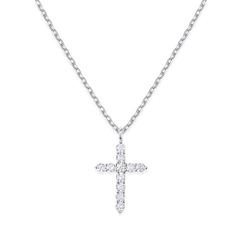113_DRIFT｜925純銀｜十字架｜滿鑽｜項鍊