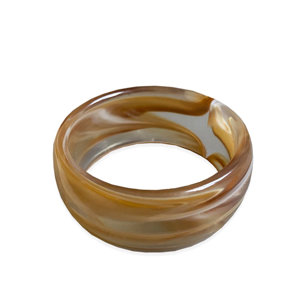 126_OASIS｜幾何｜中古風｜壓克力｜寬版｜手環