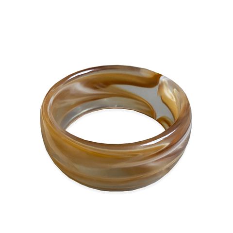 126_OASIS｜幾何｜中古風｜壓克力｜寬版｜手環