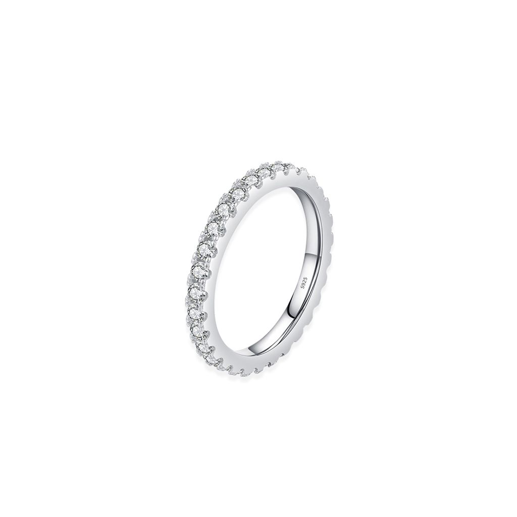 152_STELLAR｜莫桑鑽｜925純銀｜滿鑽｜銀河｜戒指