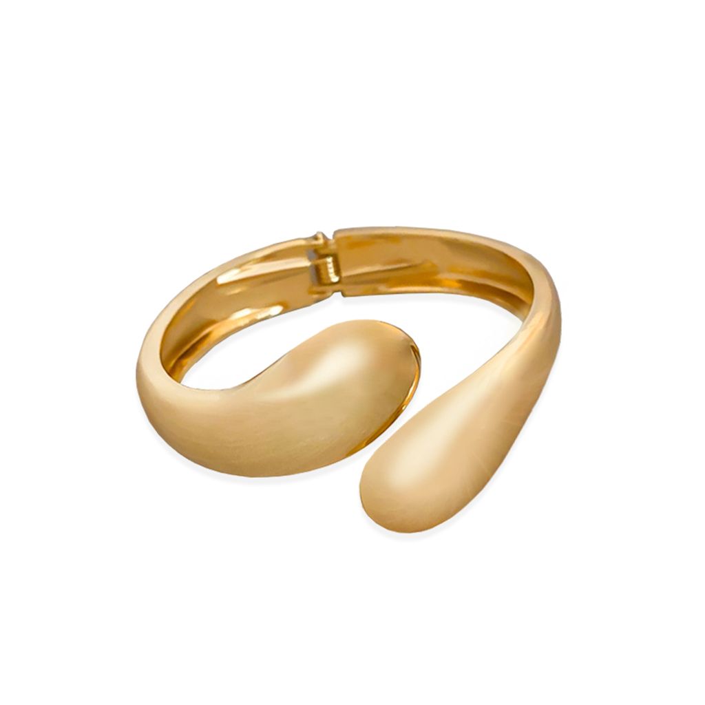 171_RADIANT｜幾何｜寬版｜水滴｜手環-金