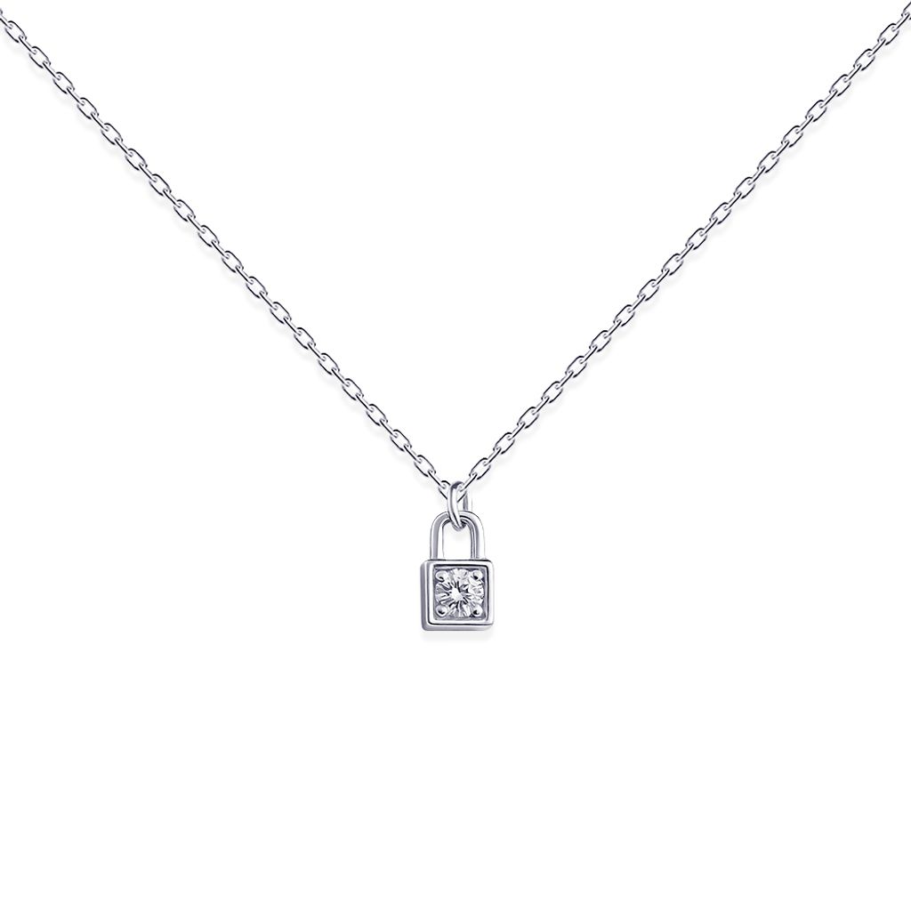 24單鑽方形鎖N0045