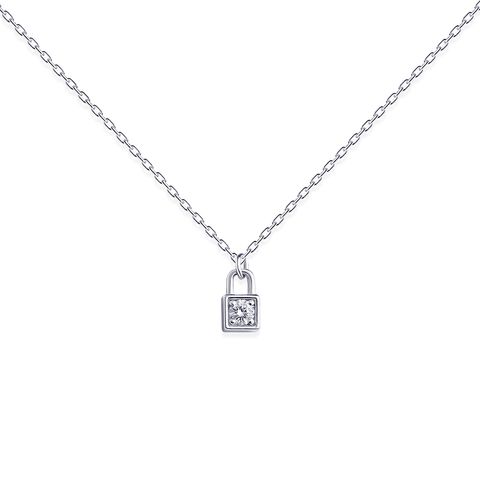 24單鑽方形鎖N0045