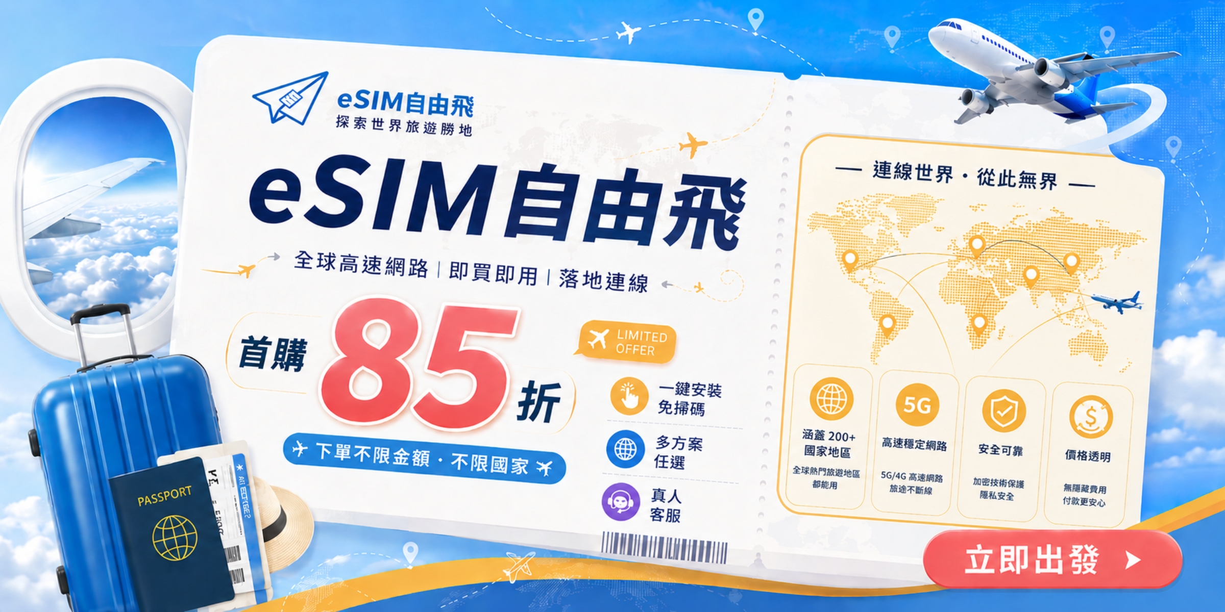  | eSim自由飛