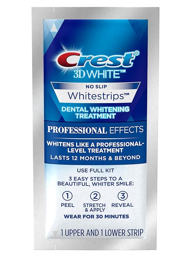 [2 PACK] Crest 3D White Luxe Professional Effects No Slip Whitestrips