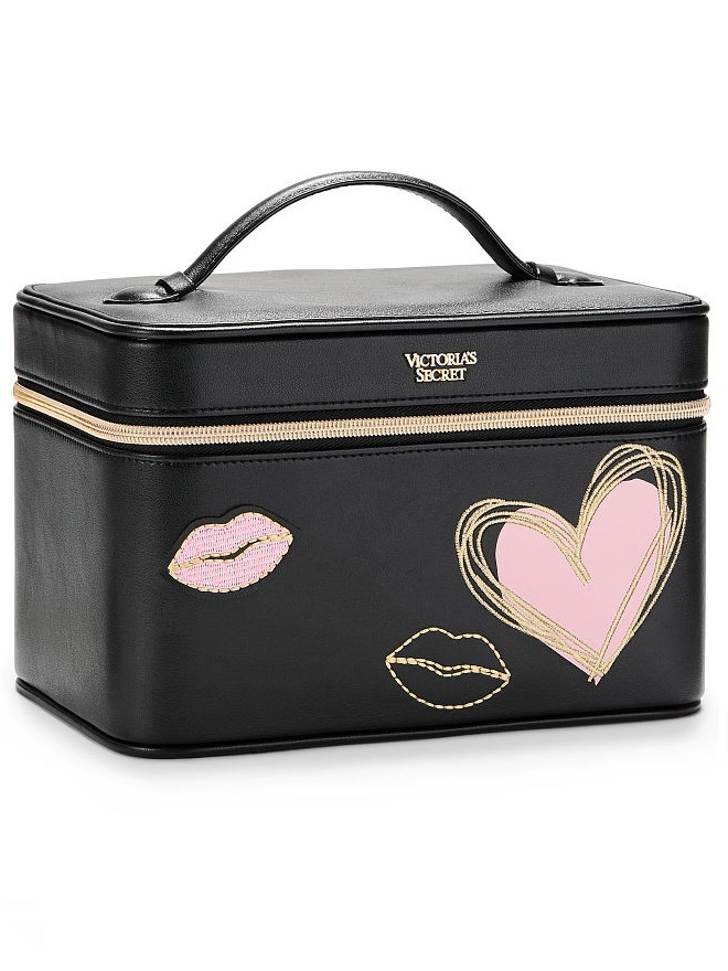 Victoria's Secret Vanity Case (Hard Train Case) Love Backstage