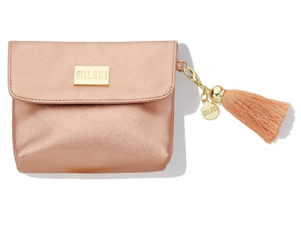 Leather Cosmetic Pouch With Tassel Milani Vegan Leather Cosmetic