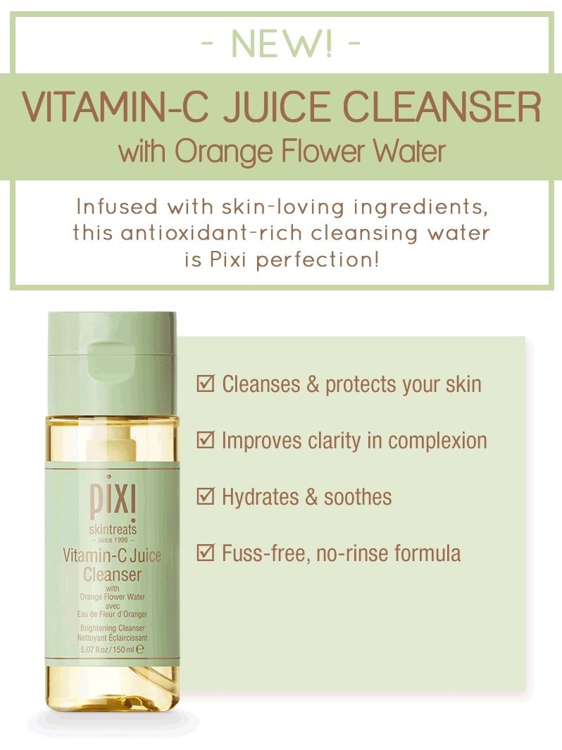 Pixi Vitamin-C Juice Cleanser (Brightening Cleanser) – Beautyspot ...