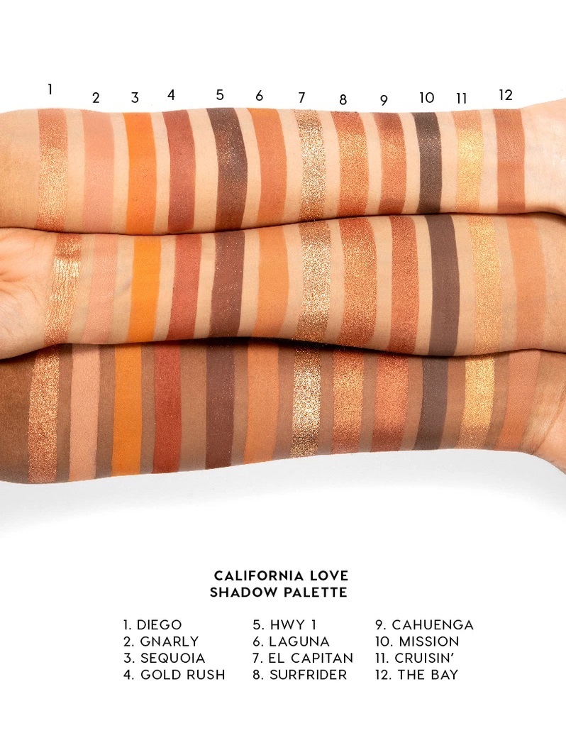 COLOURPOP Pressed Powder Shadow Palette - California Love
