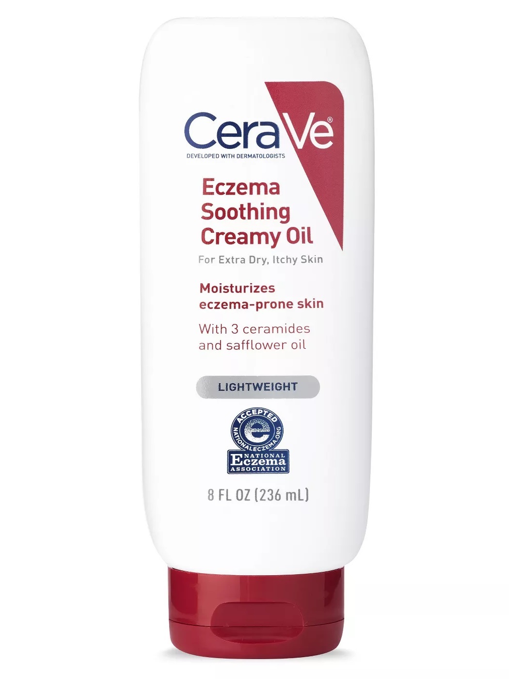 CeraVe Eczema Soothing Creamy Oil (Moisturizer for Extra Dry and Itchy