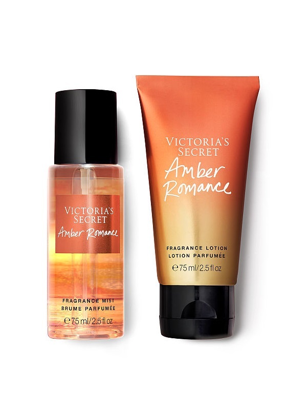 Victoria's Secret Mist & Lotion Mini Giftables Amber Romance