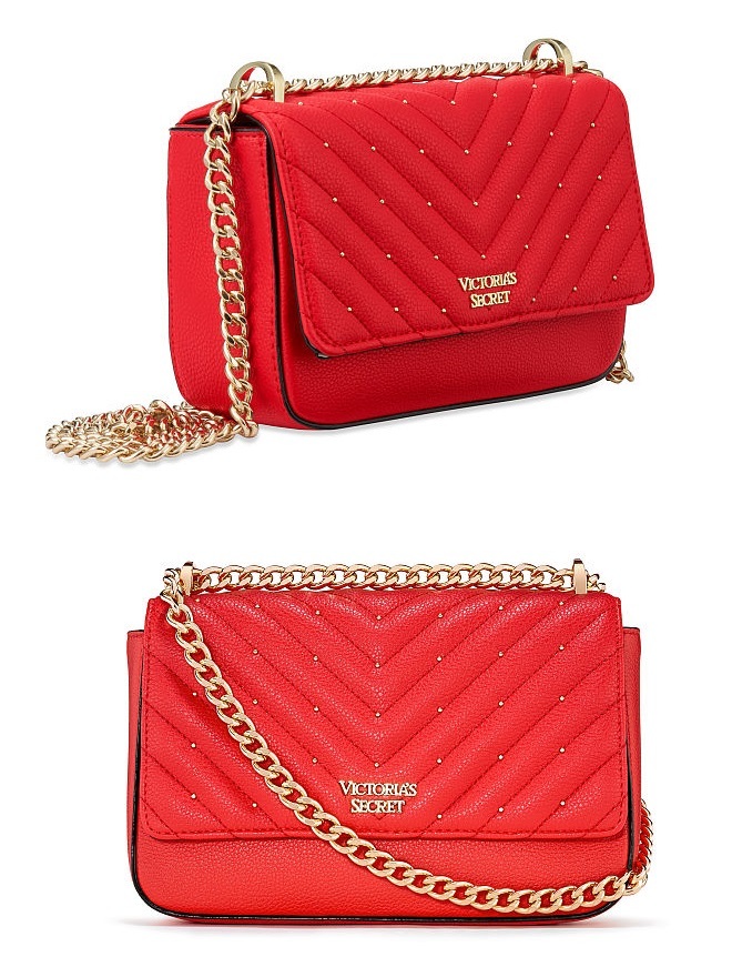 Victoria Secret Pebbled V- Quilt Bag - Women's handbags