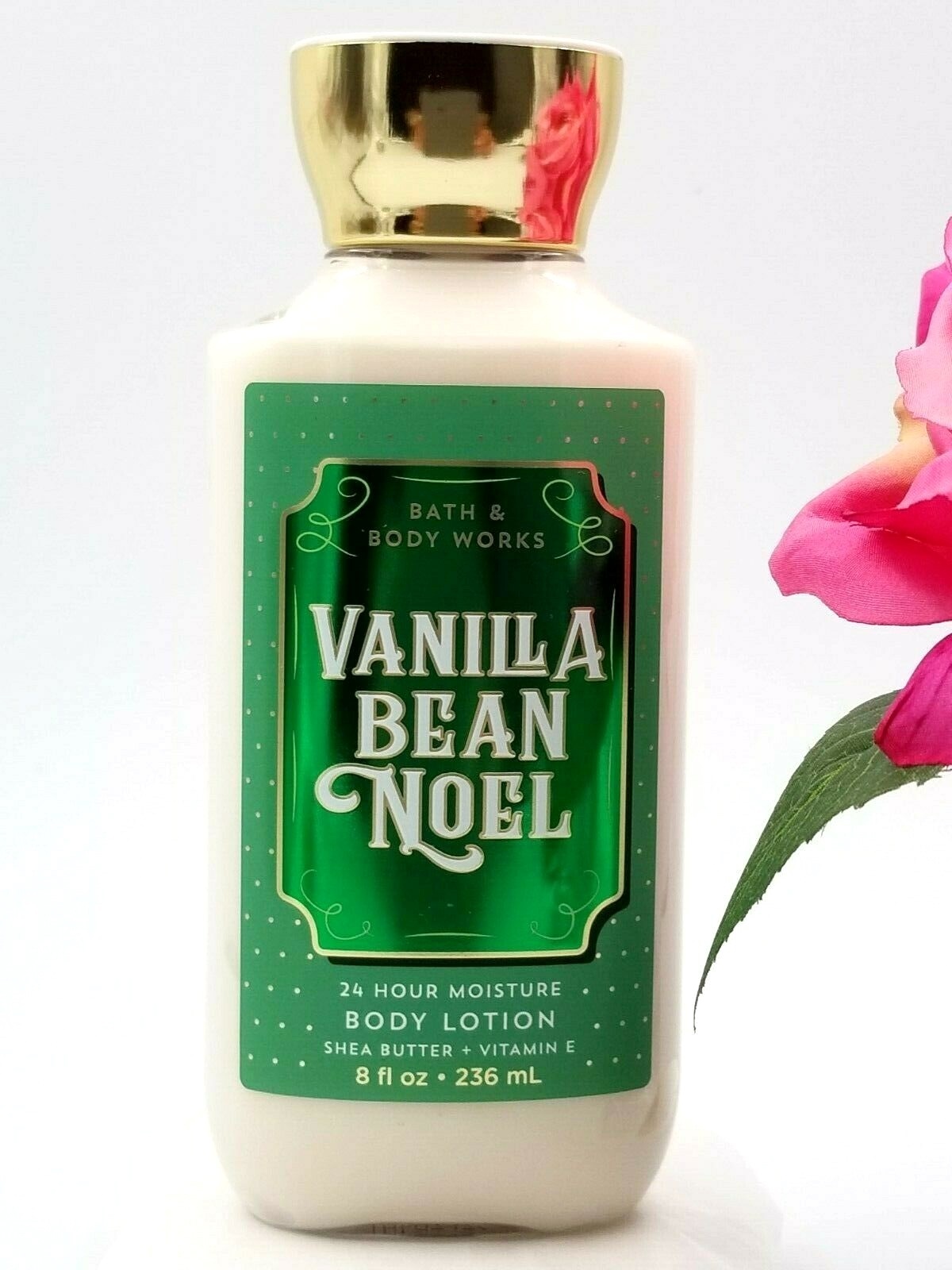 Bath &amp; Body Works Super Smooth Body Lotion 8 Oz - Vanilla Bean Noel