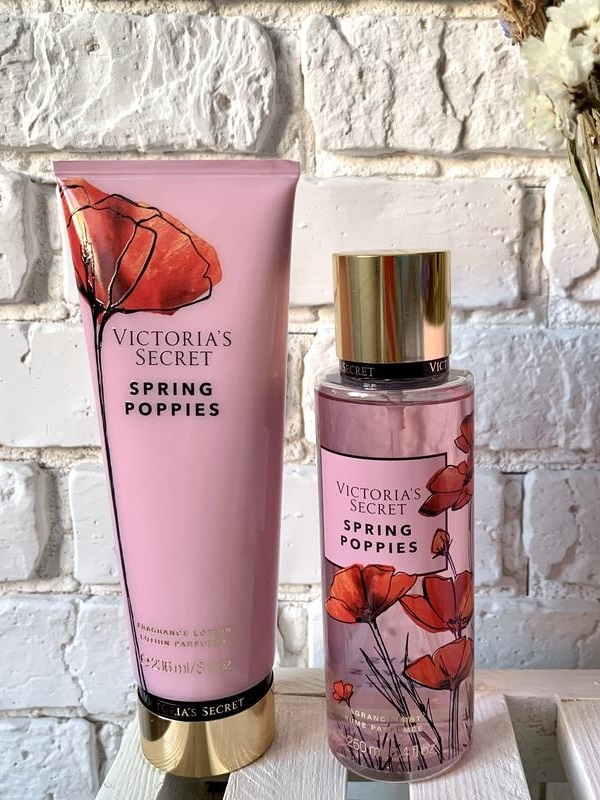 Victoria's Secret Wild Blooms Fragrance Mists - Spring Poppies ...