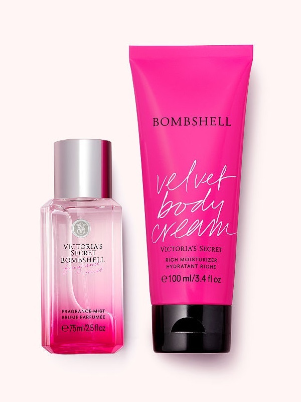 Victoria's Secret Fine Fragrance Mini Mist & Velvet Body Cream Set