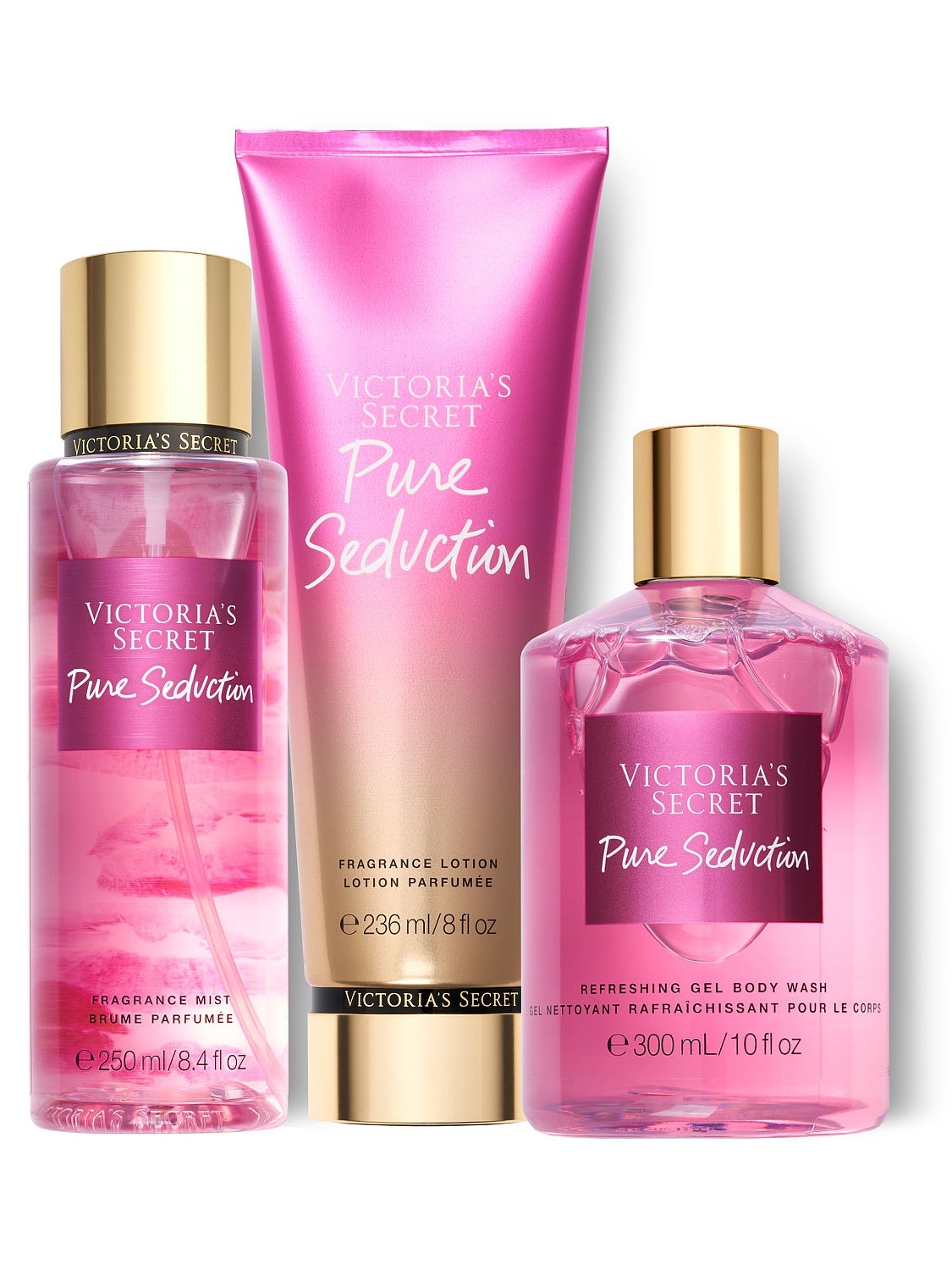 Victoria's Secret Pure Seduction Scent Lover Trio Gift Set