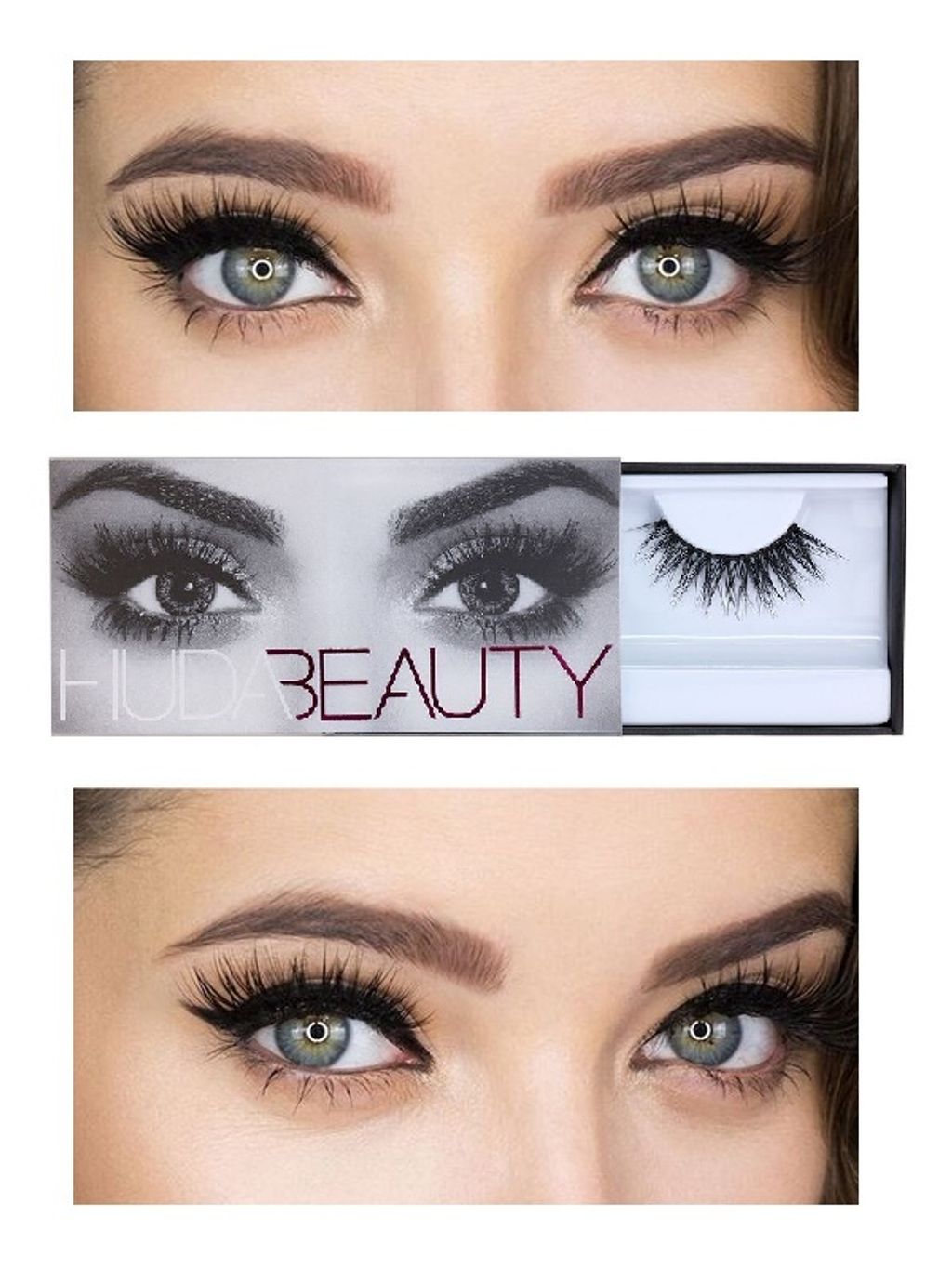 HUDA BEAUTY Faux Mink Lash (No need for mascara) – Farah #12 – Beautyspot |  Malaysia's Health & Beauty Online Store