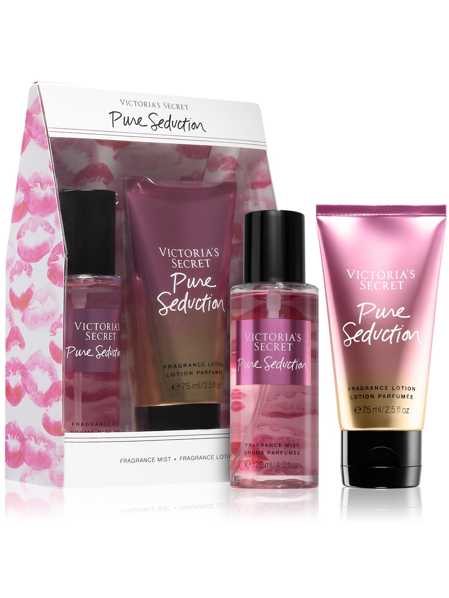 Victorias Secret 4 Piece Mini Mist /lotion Coffret - Pure