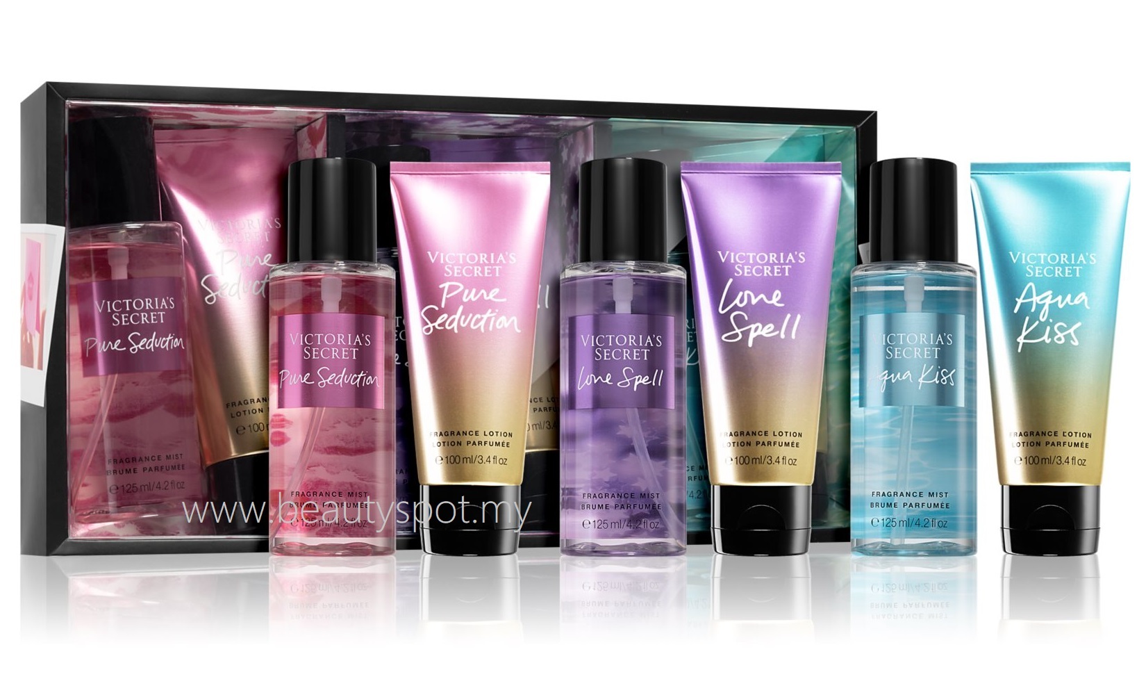 Victoria's Secret Assorted Signature Mist & Lotion 6pcs Gift Set