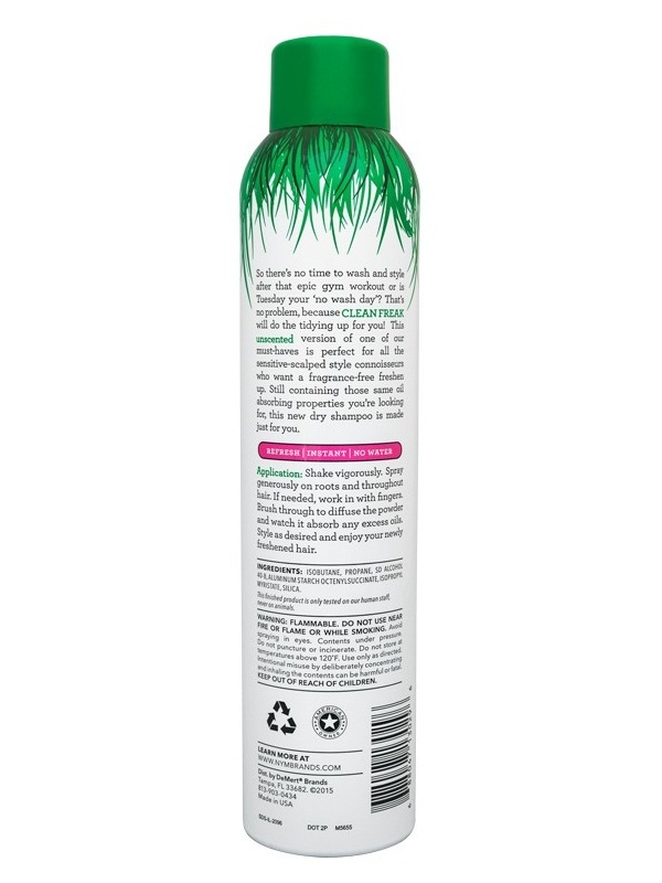 Not Your Mother's Clean Freak™ Refreshing Dry Shampoo Unscented 7 oz Beautyspot Malaysia's