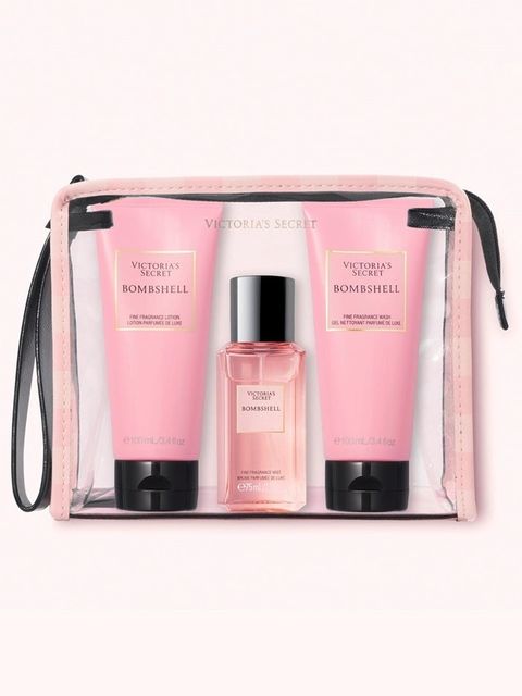 Victoria's Secret Gift Set 6 Piece Fragrance Mist Fantasies 2.5 Fl Oz Each  