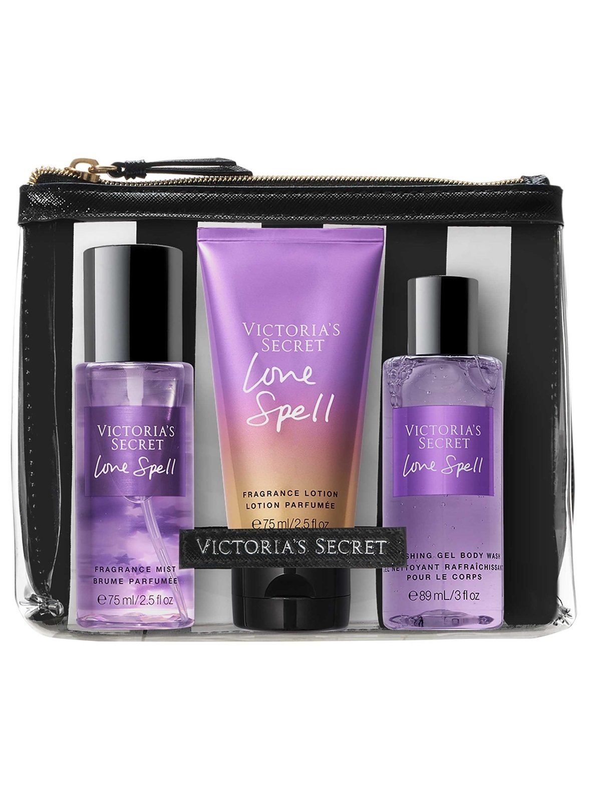  Victoria's Secret Love Spell Body Mist (3-Pack) : Beauty &  Personal Care