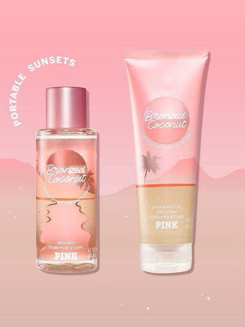 Body Spray Victoria Secret Bronzed Coconut Lotion 24k Coconut