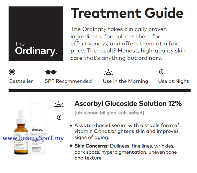 ascorbyl glucoside for skin