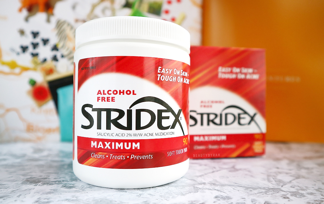 Stridex Acne Control Medicated Pads with Salicylic Acid Maximum 90 Ct