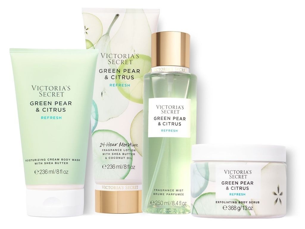 victoria secret green pear and citrus lotion