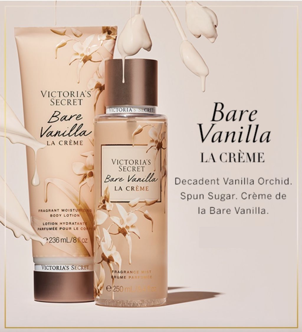 Victoria's Secret Fine Fragrance Mist (8.4 fl oz, Bare Vanilla Luxe)