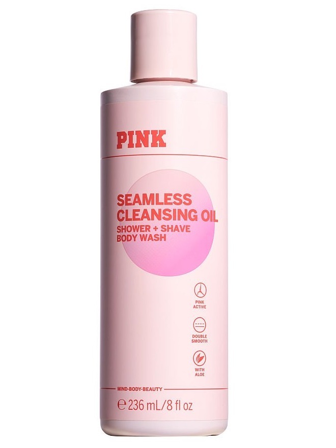Victoria's Secret PINK Seamless Shower and Shave Cleansing Oil Body Wash  with Aloe – Beautyspot
