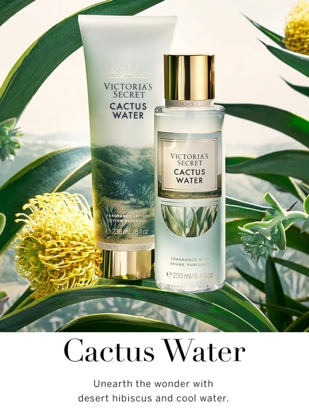 Victoria's Secret Desert Wonders Fragrance Lotion - Cactus