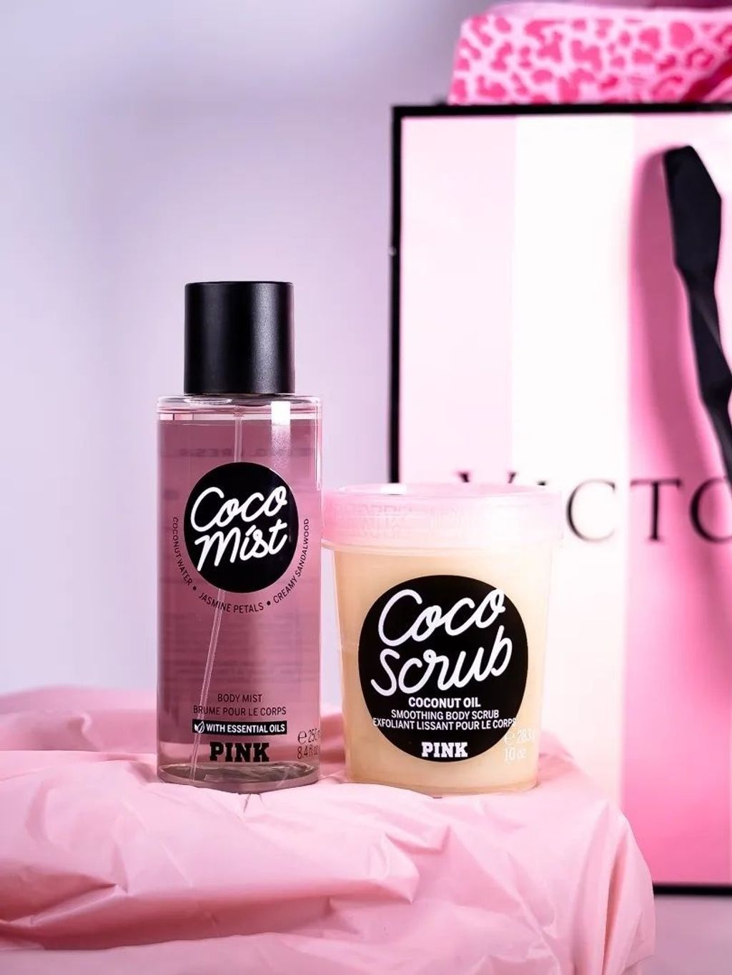 Victoria's Secret PINK Coco Scrub Smoothing Body Scrub with Coconut Oil –  Beautyspot | Malaysia's Health & Beauty Online Store