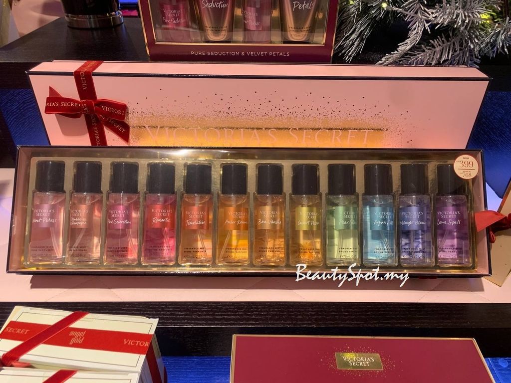 Victoria's Secret Fragrance Body Mist Gift Set - 12 UK