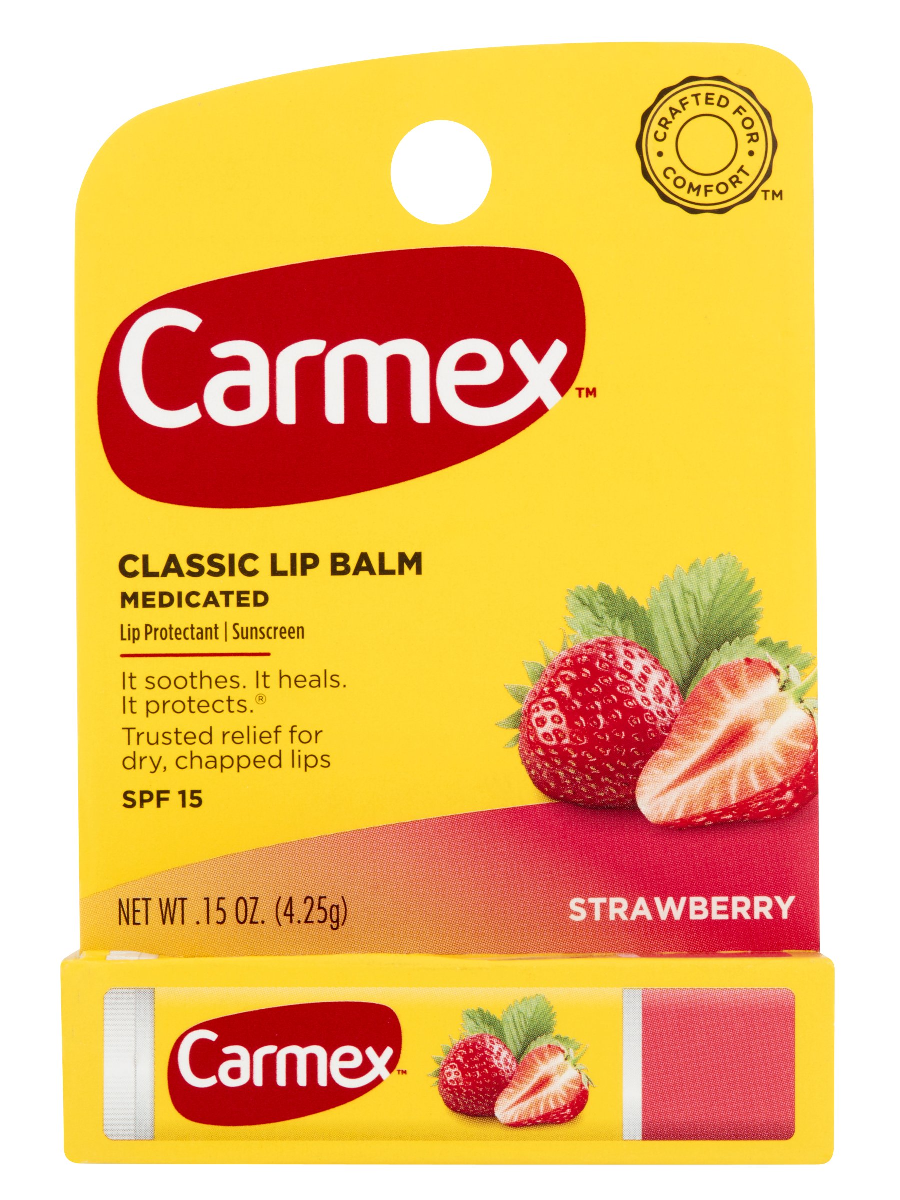 Carmex® Daily Care Lip Balm SPF15 Strawberry Stick Beautyspot
