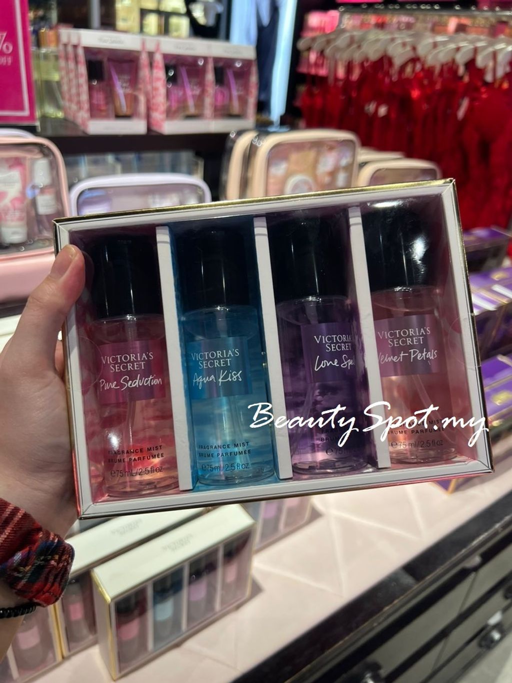  Victoria's Secret Bombshell Seduction Scented Fragrance Body  Mist 2.5 Fluid Ounce Spray : Beauty & Personal Care