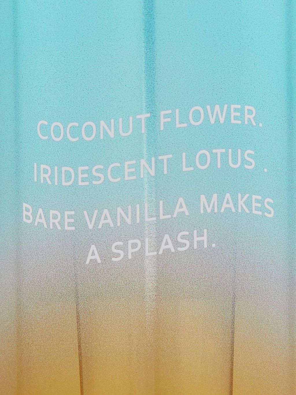 Victoria's Secret Bare Vanilla Splash Fragrance Mist Lot of 3