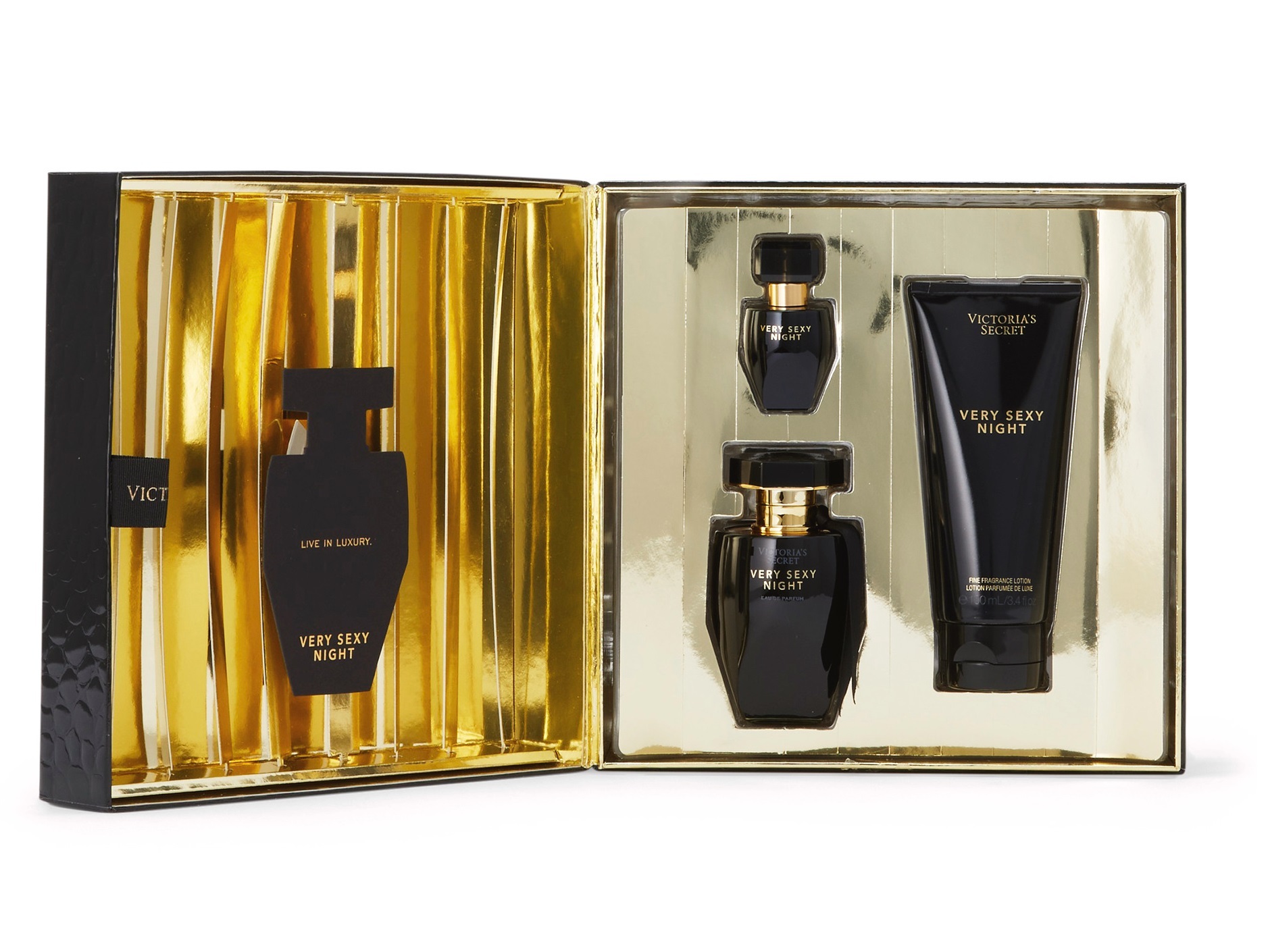 Victoria's Secret Very Sexy Night 3 Piece Medium Gift Set (Choose